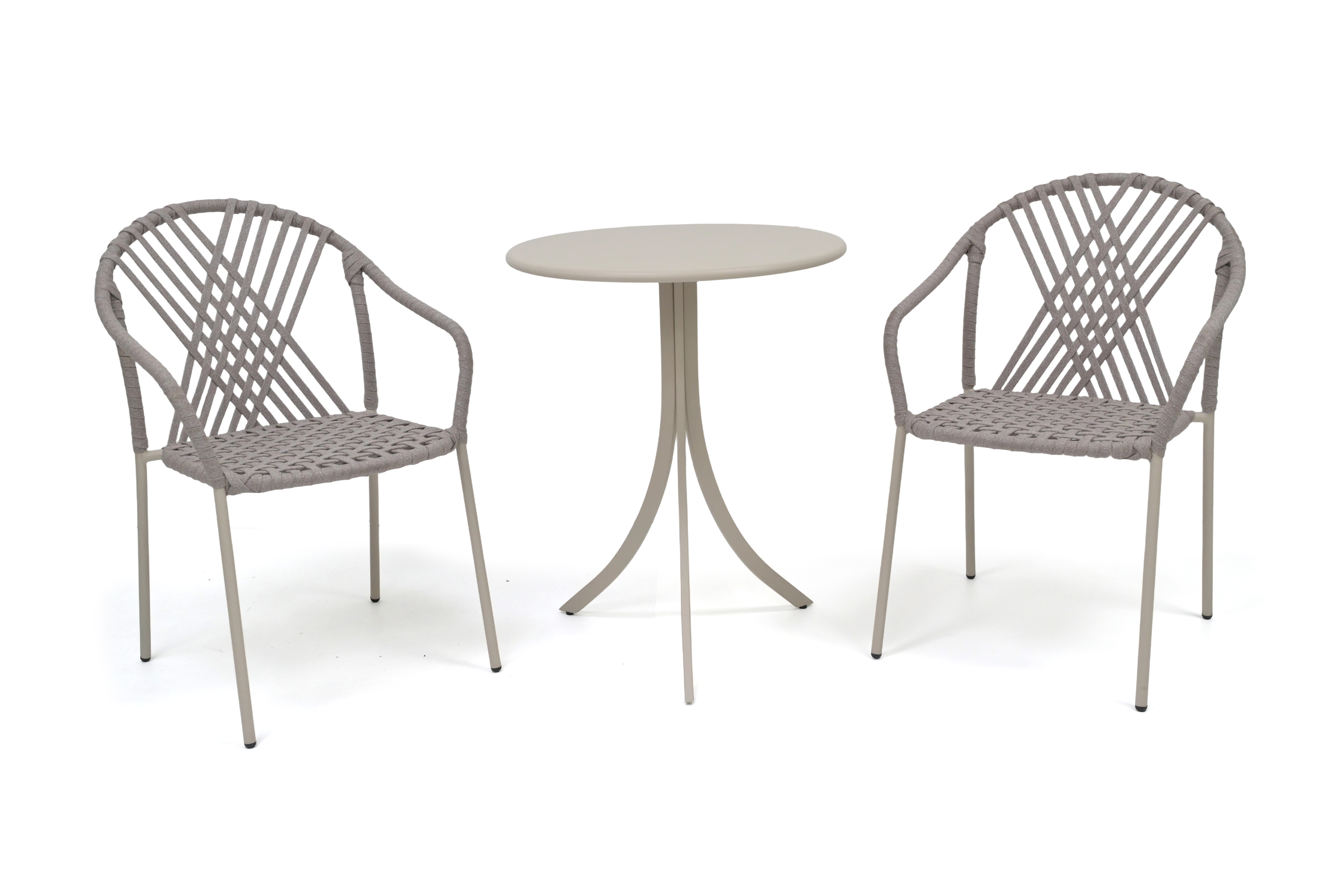Capri Graphite Bistro Set